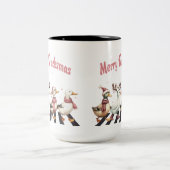 ツートーンマグダックスメリーマス ツートーンマグカップ (中央)