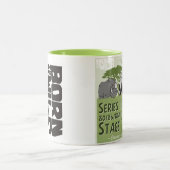 ツートーンマグランドローバーの数の上での強み ツートーンマグカップ (中央)