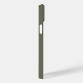 ツートーンモスグリーンiPhone 14プラスケース(カスタム) Case-Mate iPhoneケース (裏面 / 右)