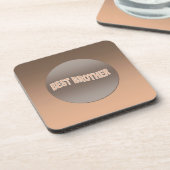 ツートーン最高のブラザー コースター (左側)