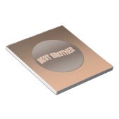 ツートーン最高のブラザー ノートパッド (アングル)