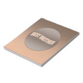 ツートーン最高のブラザー ノートパッド (回転)