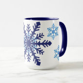 ツートーン雪 マグカップ (正面右)