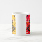 ツートーン・キャット コーヒーマグカップ (中央)