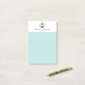 ツートーン「デスクから」名前をカスタムする ポストイット (デスク上)