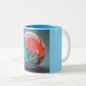 ツートーン マグカップ 11oz (マーブル-14) (正面右)