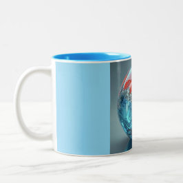 ツートーン マグカップ 11oz (マーブル-14)