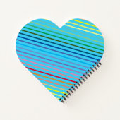 ツートーン（虹） ノートブック (裏面)