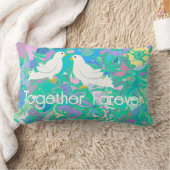 ツードーブス・アニバーサリーウェディング ランバークッション (ブランケット)