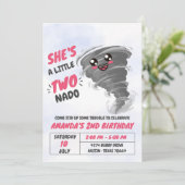 ツーナドトルナド二バースデーパーティー 招待状 (スタンド正面)