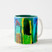 ツーハウスカラフル ツートーンマグカップ (正面右)