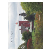 ツーハーバーライトハウス&ボートテーブルクロス テーブルクロス (正面)