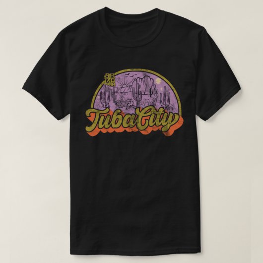ツーバシティ、アリゾナ州 Tシャツ (デザイン正面)