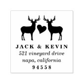 ツーバックス差出人住所 セルフインキングスタンプ (デザイン)