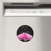 ツーバックツーバックピンクローズパーソナ結婚ルズ マグネット (インサイチュ (食洗機))