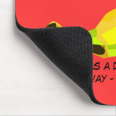 ツーバナナスマウスパッド マウスパッド (コーナー)