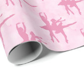 ツーバレリナスピンクすべての行事 ラッピングペーパー (ロールコーナー)