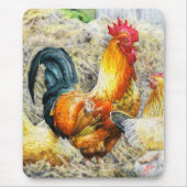 ツーバ誇りを持ったンロスター マウスパッド (正面)