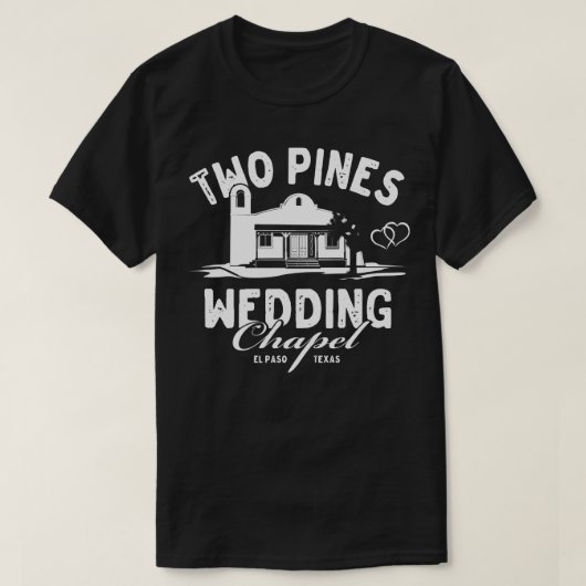 ツーパインズ結婚チャペル Tシャツ (デザイン正面)