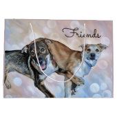 ツーパピーフレンズ抱き枕 ラージペーパーバッグ (裏面)