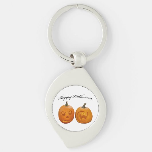 ツーパンプキンスハッピーハローウィン キーホルダー (正面)