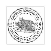 ツーヒョウ立ち名差出人住所 セルフインキングスタンプ (デザイン)