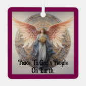 ツービューティフルエンジェルオーナメント メタルオーナメント (裏面)