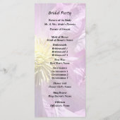 ツーピンククレマチス プログラム (裏面)