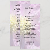 ツーピンククレマチス プログラム (正面/裏面)