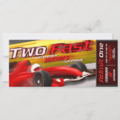 ツーファストチケット招待状 招待状 (正面)