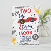ツーファストツーキュリアス レッド 2歳の誕生日 招待状 (スタンド正面)