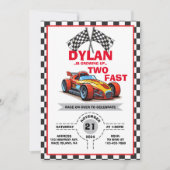 ツーファストレースカーチャレンジへの招待 招待状 (正面)