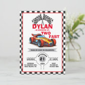 ツーファストレースカーチャレンジへの招待 招待状 (スタンド正面)