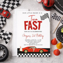 ツーファスト レースカーボーイ 2歳の誕生日パーティー