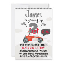 ツーファスト レースカーボーイ 2歳の誕生日パーティー