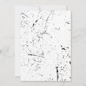 ツーファスト レース カー ボーイ 2歳の誕生日パーティー 招待状 (裏面)