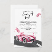 ツーファーストバースデー サンキューカード (正面/裏面)