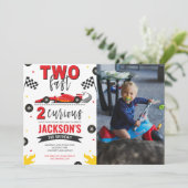 ツーファースト・トゥーキュリアス・レッドフォト 招待状 (スタンド正面)