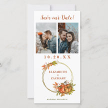 ツーフォトオータムカボチャ秋の結婚式