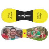 ツーフォトクロスワードパズル最高のエバーファンタスティックパパ ソフトボール (パネル)