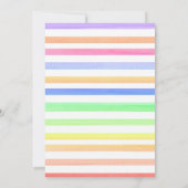 ツーフルーティフル フルーツの2歳の誕生日 招待状 (裏面)