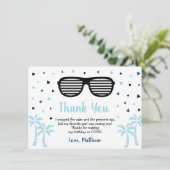 ツーボーイサカッコいいマー誕生日サンキュー サンキューカード (スタンド正面)