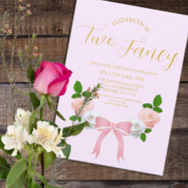 ツーボーファンシーフローラ誕生日 招待状