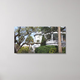 ツーミーティング通りイン、チャールストン、サウスカロライナ キャンバスプリント