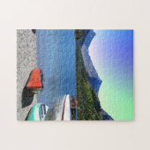 ツーメディスレイクグレイシャーナショナルパークモンタナ ジグソーパズル (横)