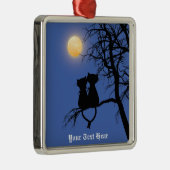 ツーラバーズキャットプレミアムスクエアオーナメント メタルオーナメント (右)