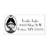 ツーラヴェンスイラストレーション パーソナライズされた セルフインキングスタンプ (デザイン)