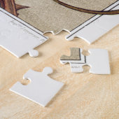 ツーリザーズヴィンテージイラストレーション ジグソーパズル (側面)