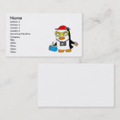 ツーリストのペンギン 名刺 (正面/裏面)