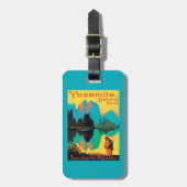 ツーリストポスター-ヨセミテ国立公園、カリフォルニア ラゲッジタグ (正面縦)